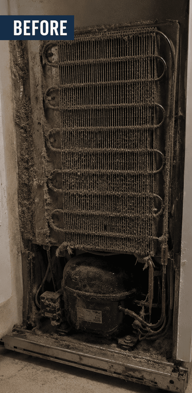 Refrigerator Repair — before
